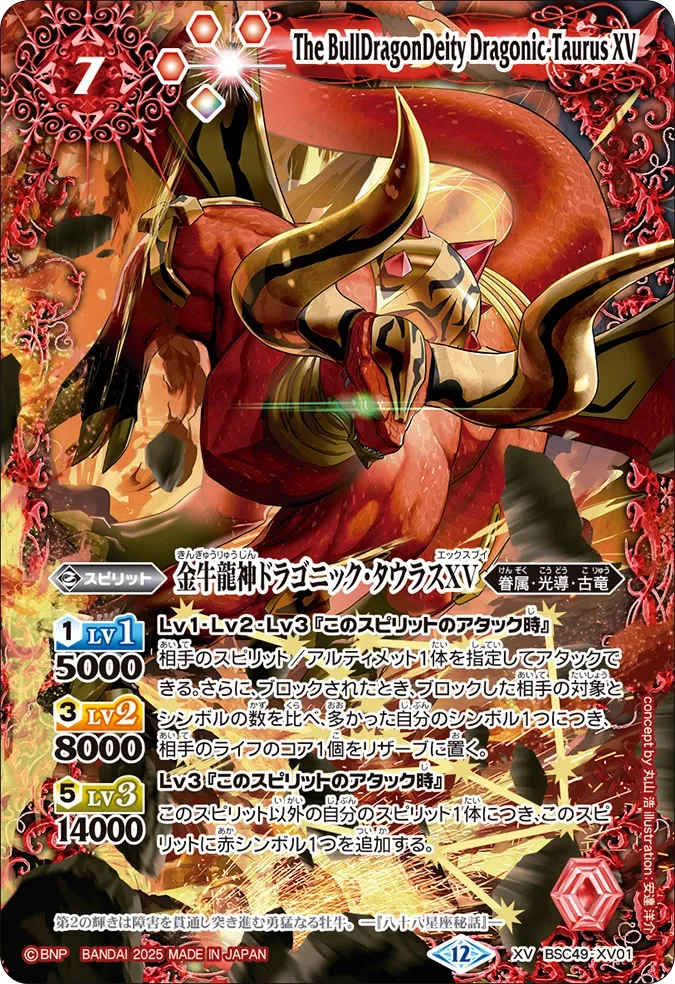 金牛龍神ドラゴニック・タウラスXV
