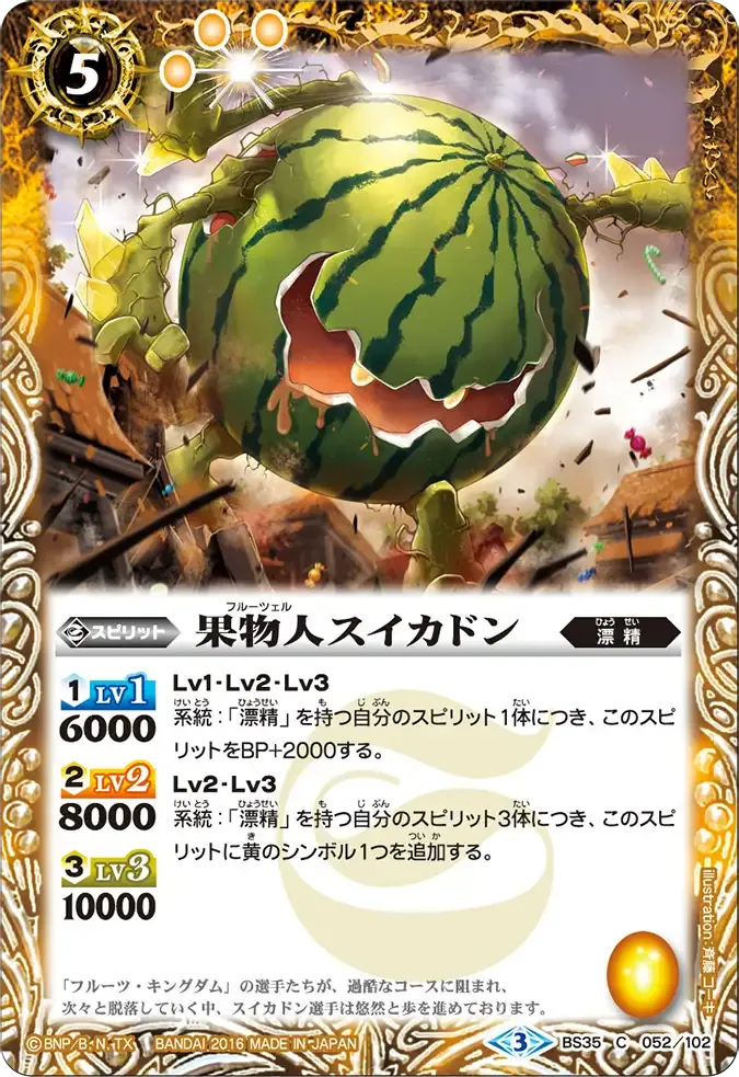 果物人スイカドン