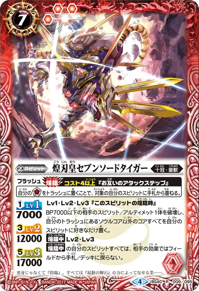 煌刃皇セブンソードタイガー