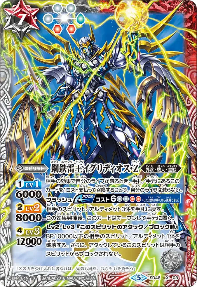 鋼鉄雷王イグリディオス・Z