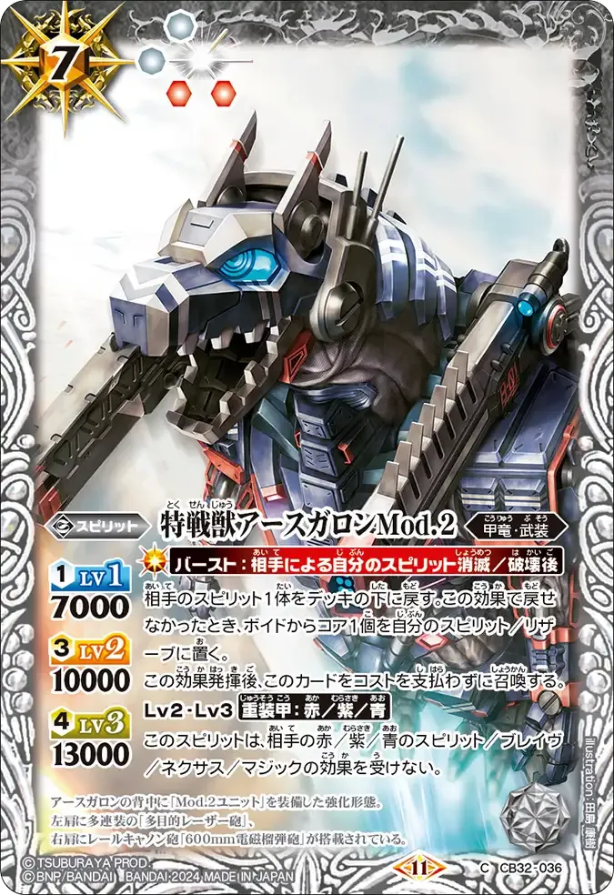 特戦獣アースガロンMod.2