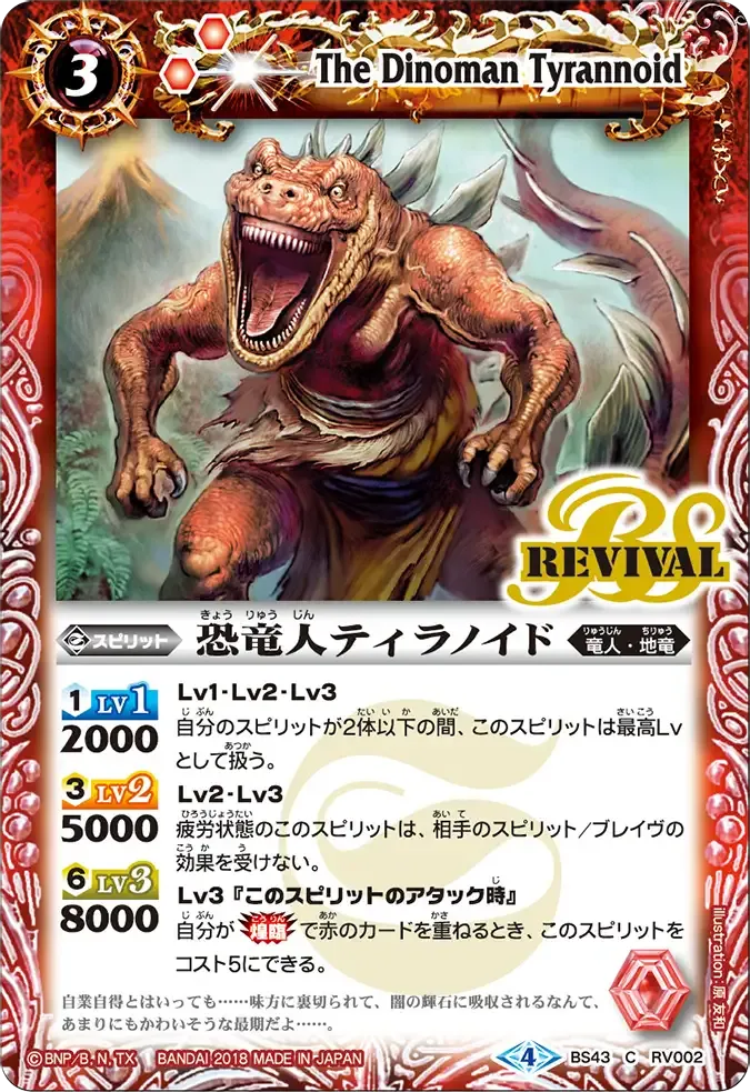 恐竜人ティラノイド