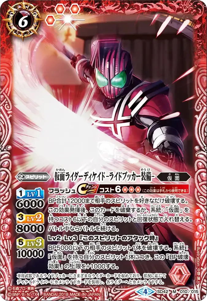 仮面ライダーディケイド -ライドブッカー装備-