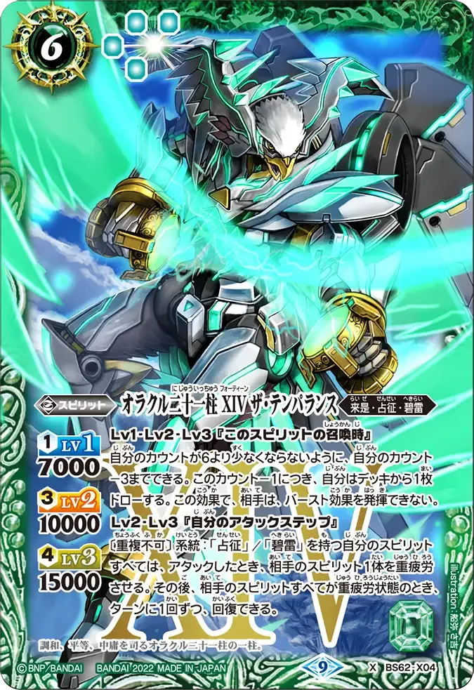 オラクル二十一柱 XIV ザ・テンパランス