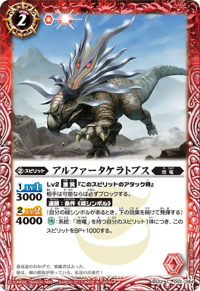 アルファータケラトプス