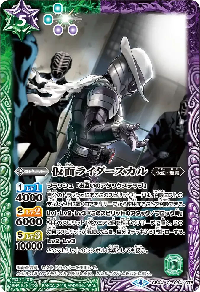 仮面ライダースカル