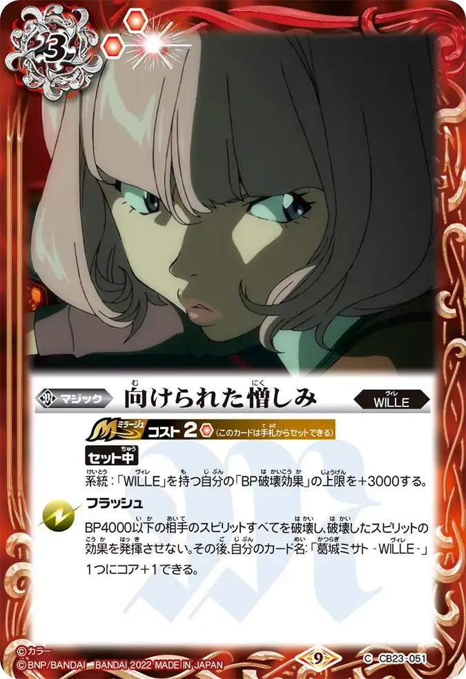 向けられた憎しみ