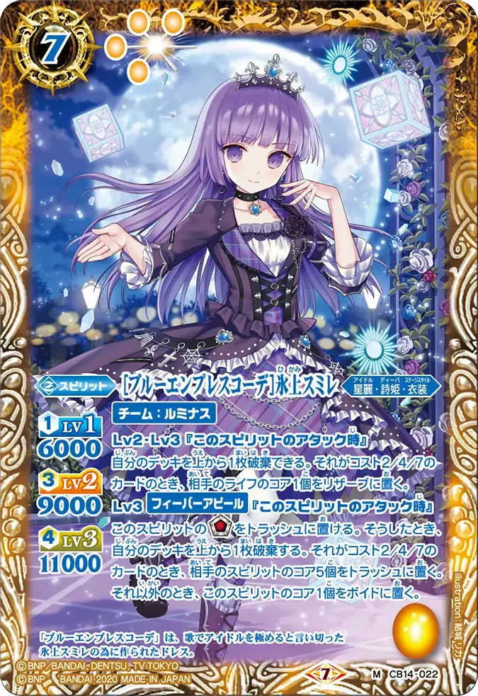[ブルーエンプレスコーデ]氷上スミレ
