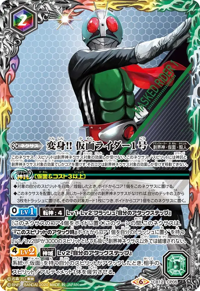 変身!! 仮面ライダー1号