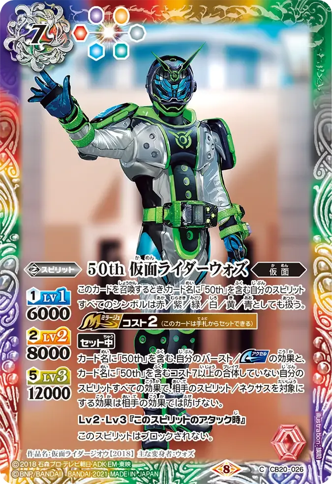 50th 仮面ライダーウォズ