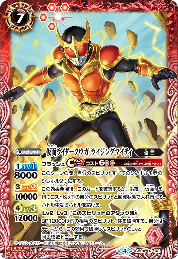 仮面ライダークウガ ライジングマイティ