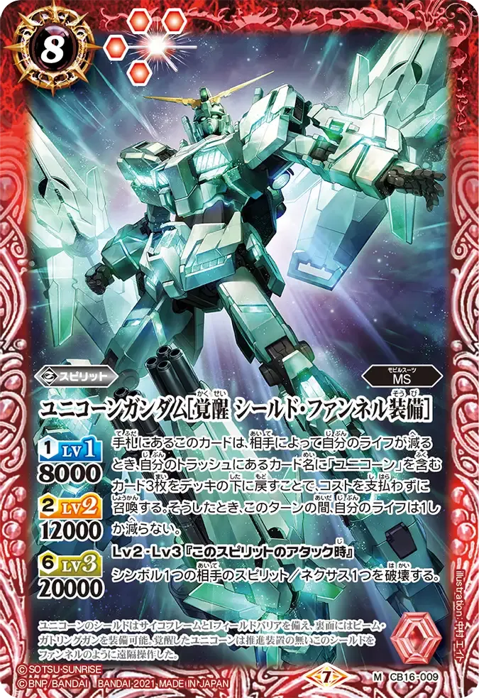 ユニコーンガンダム[覚醒 シールド・ファンネル装備]