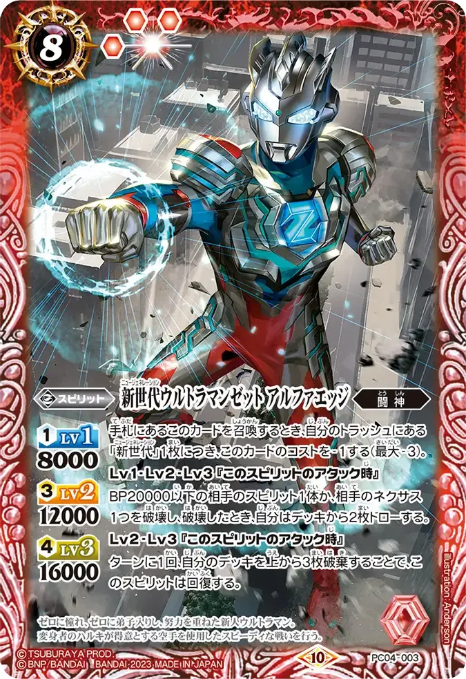 新世代ウルトラマンゼット アルファエッジ