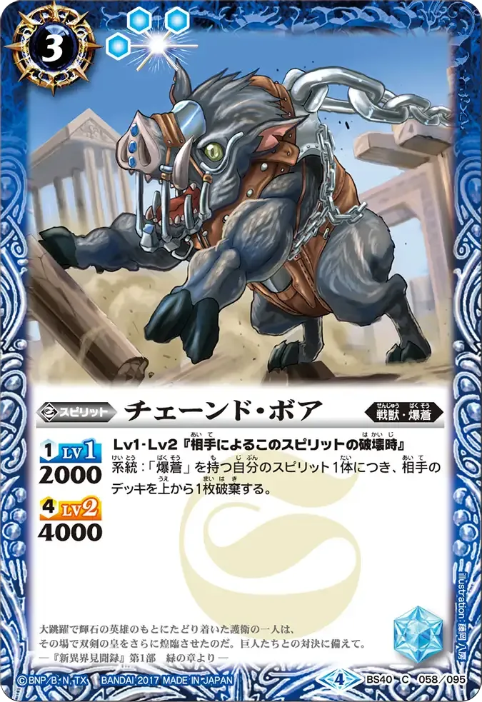 チェーンド・ボア