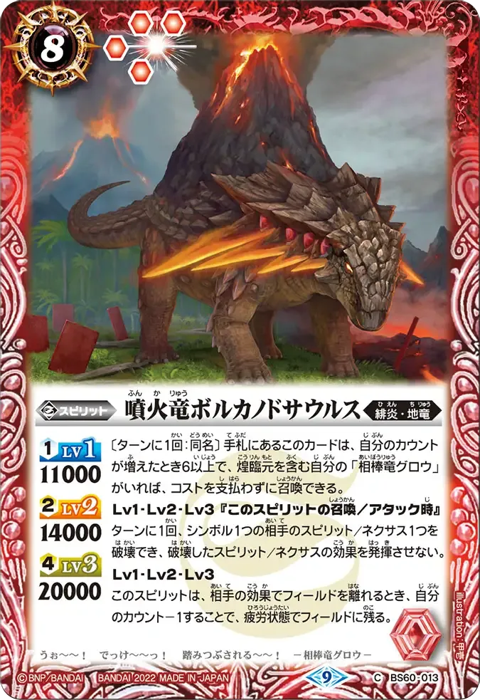 噴火竜ボルカノドサウルス