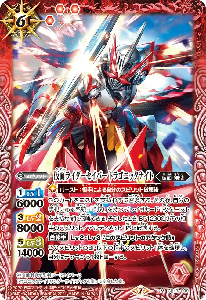 仮面ライダーセイバー ドラゴニックナイト
