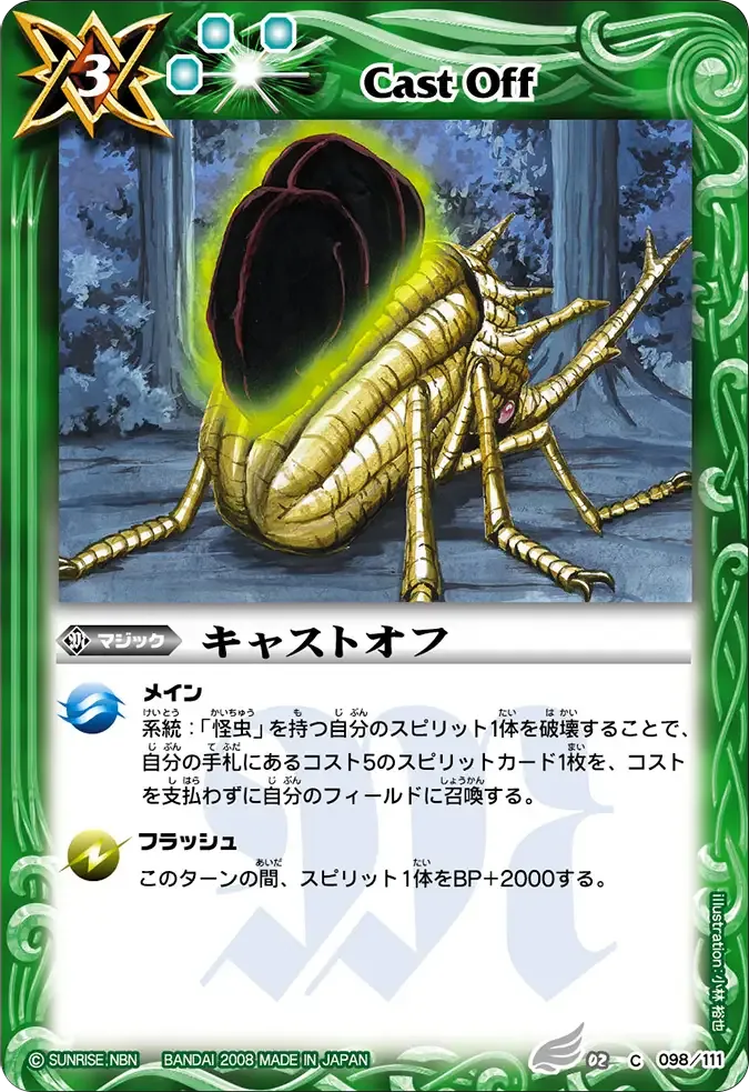 キャストオフ