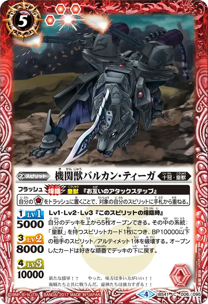 機関獣バルカン・ティーガ