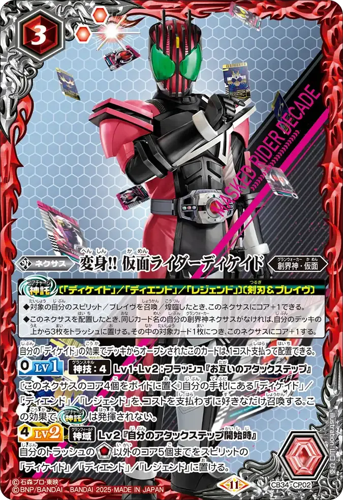 変身!! 仮面ライダーディケイド