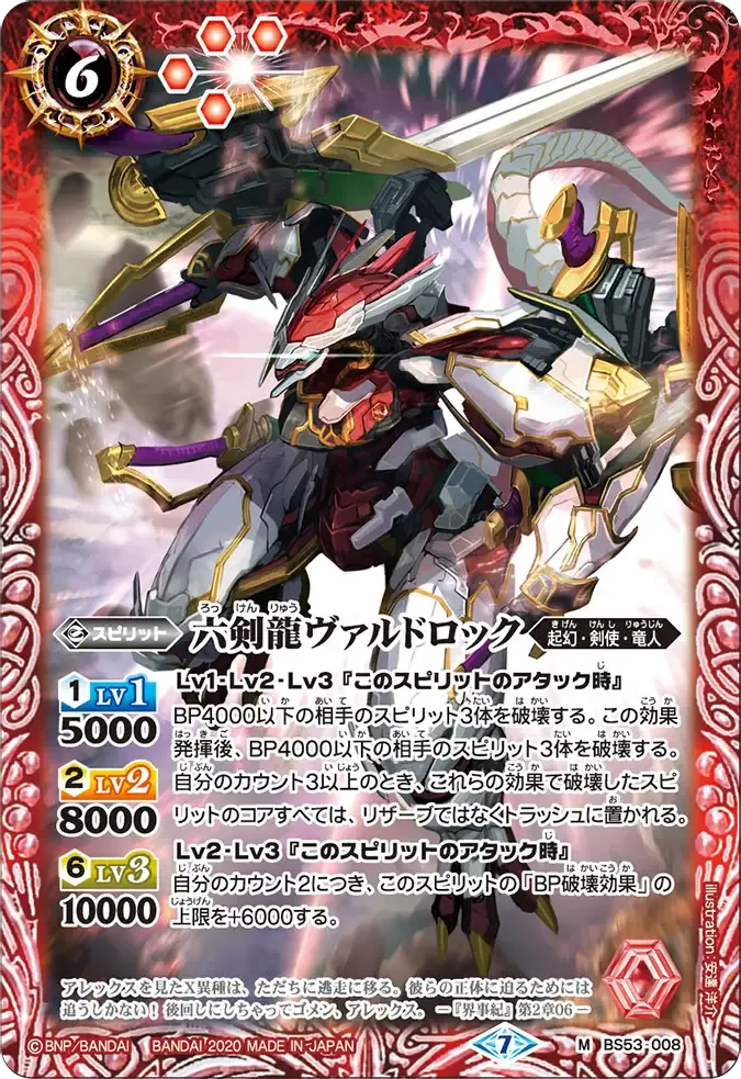 六剣龍ヴァルドロック