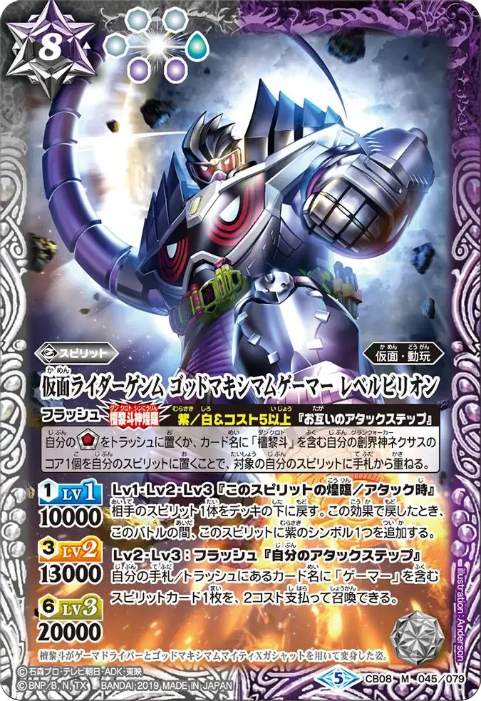 仮面ライダーゲンム ゴッドマキシマムゲーマー レベルビリオン