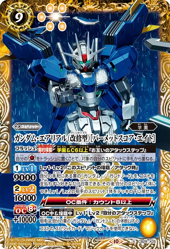 ガンダム・エアリアル（改修型）[パーメットスコア・エイト]