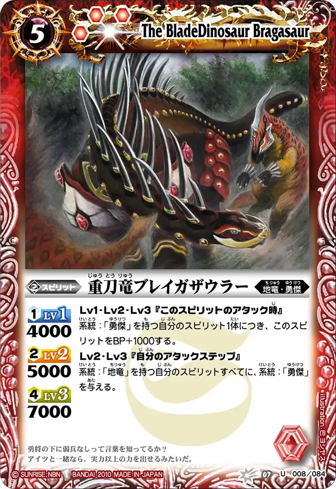 重刀竜ブレイガザウラー