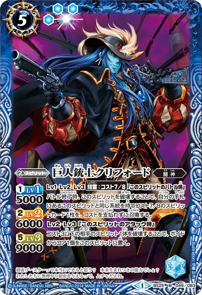 巨人銃士クリフォード