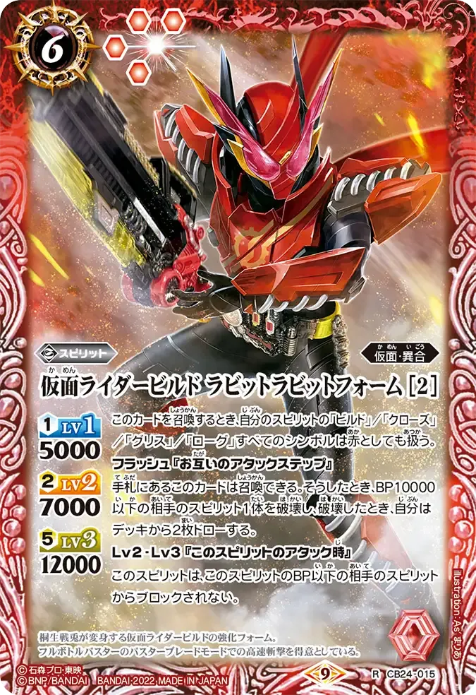仮面ライダービルド ラビットラビットフォーム [2]