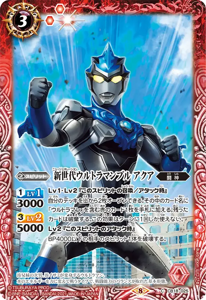 新世代ウルトラマンブル アクア