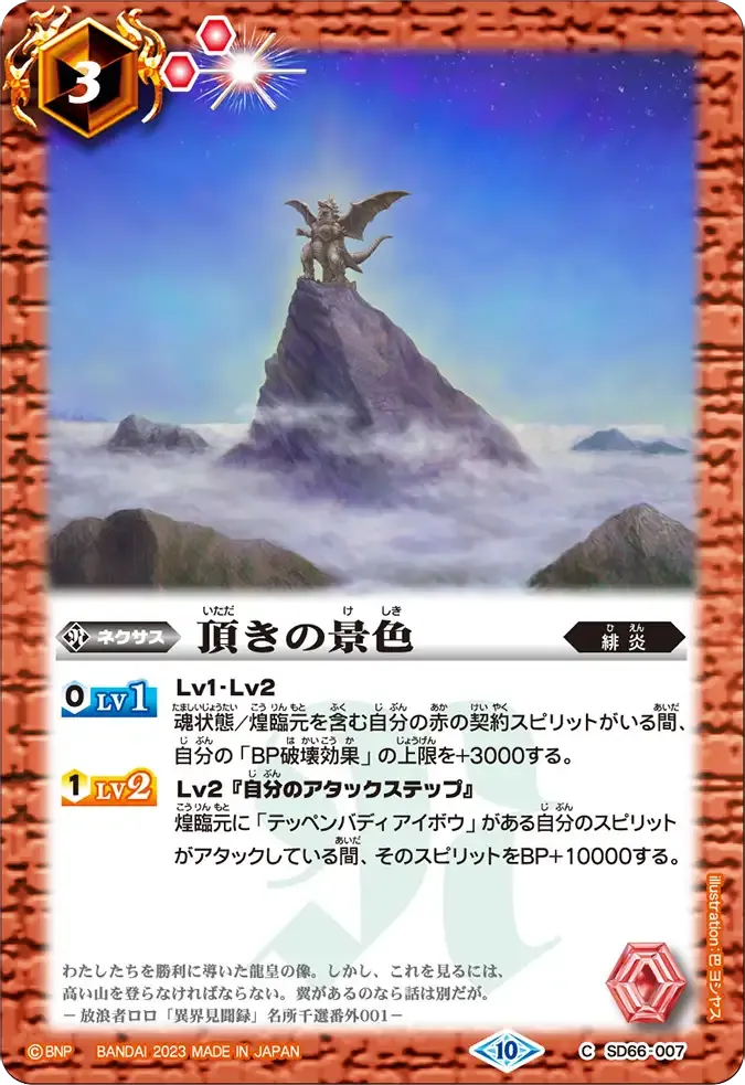頂きの景色