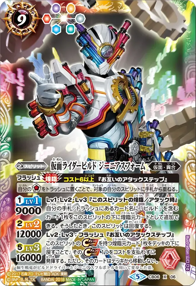 仮面ライダービルド ジーニアスフォーム