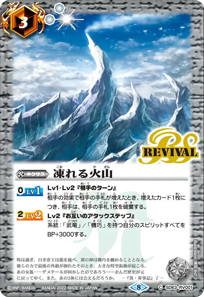 凍れる火山