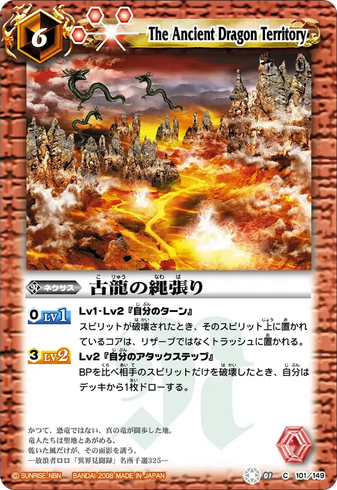 古龍の縄張り