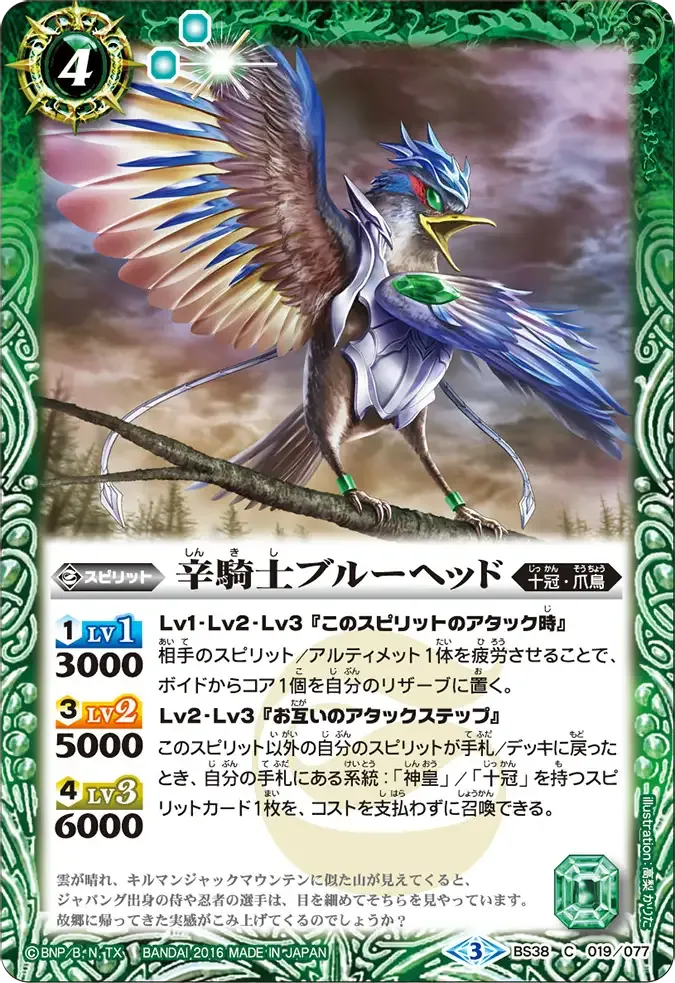 辛騎士ブルーヘッド