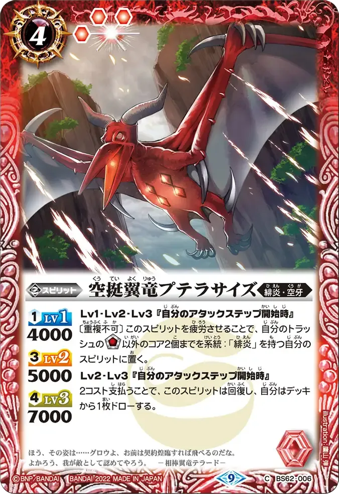 空挺翼竜プテラサイズ