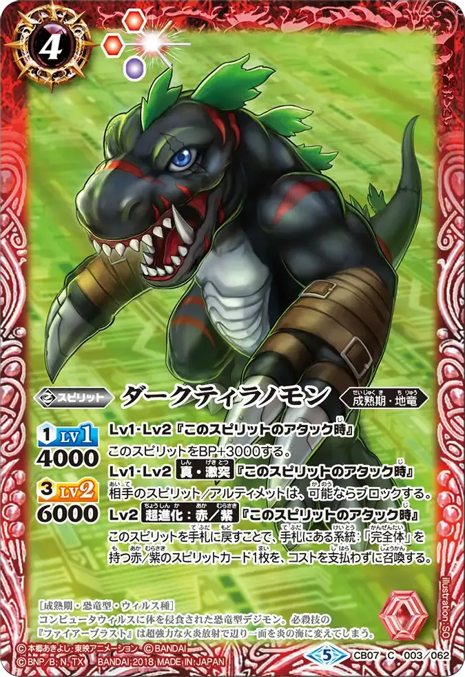 ダークティラノモン