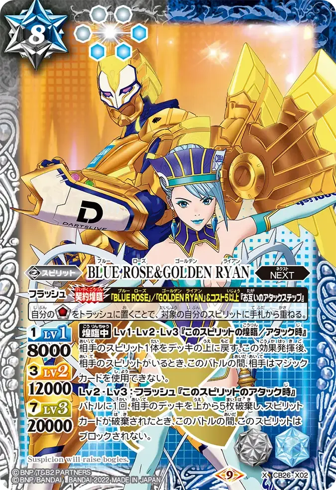BLUE ROSE＆GOLDEN RYAN