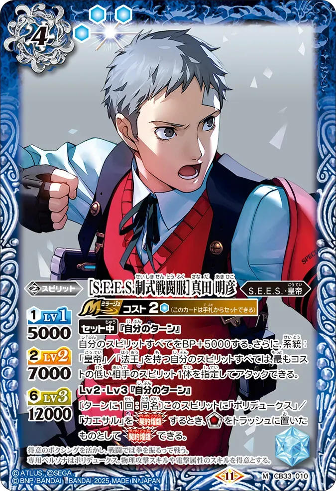 ［S.E.E.S.制式戦闘服］真田 明彦