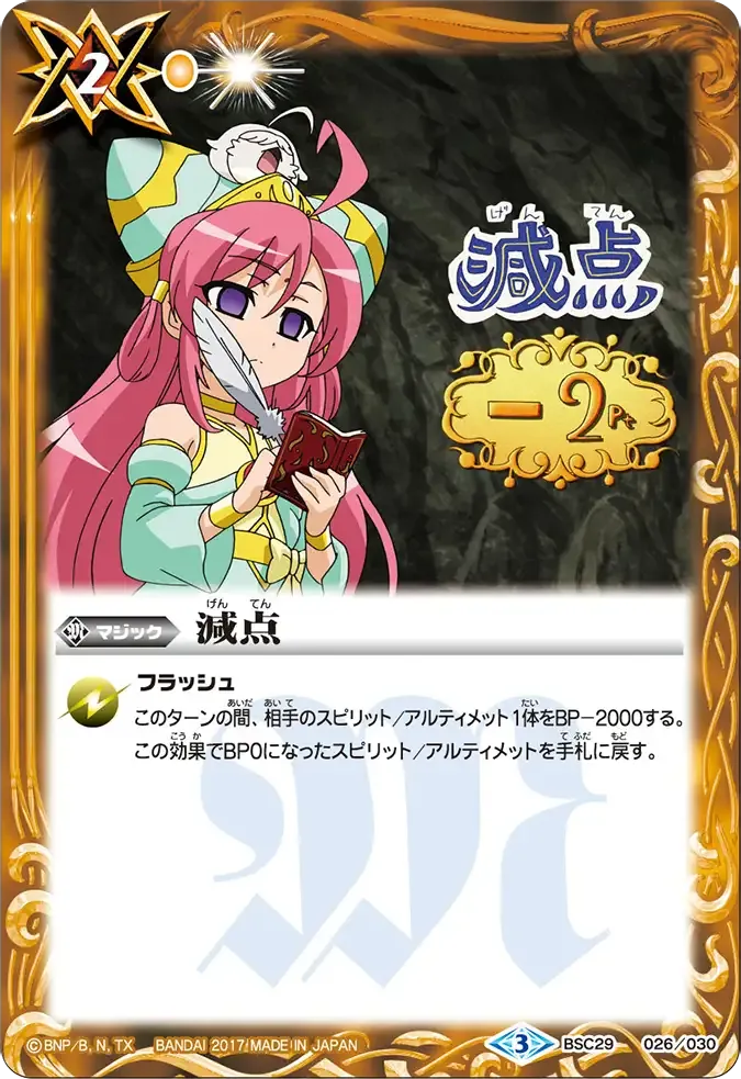 減点