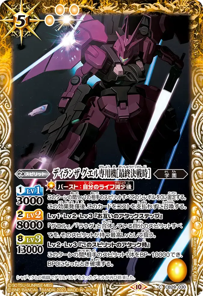 ディランザ グエル専用機[最終決戦時]