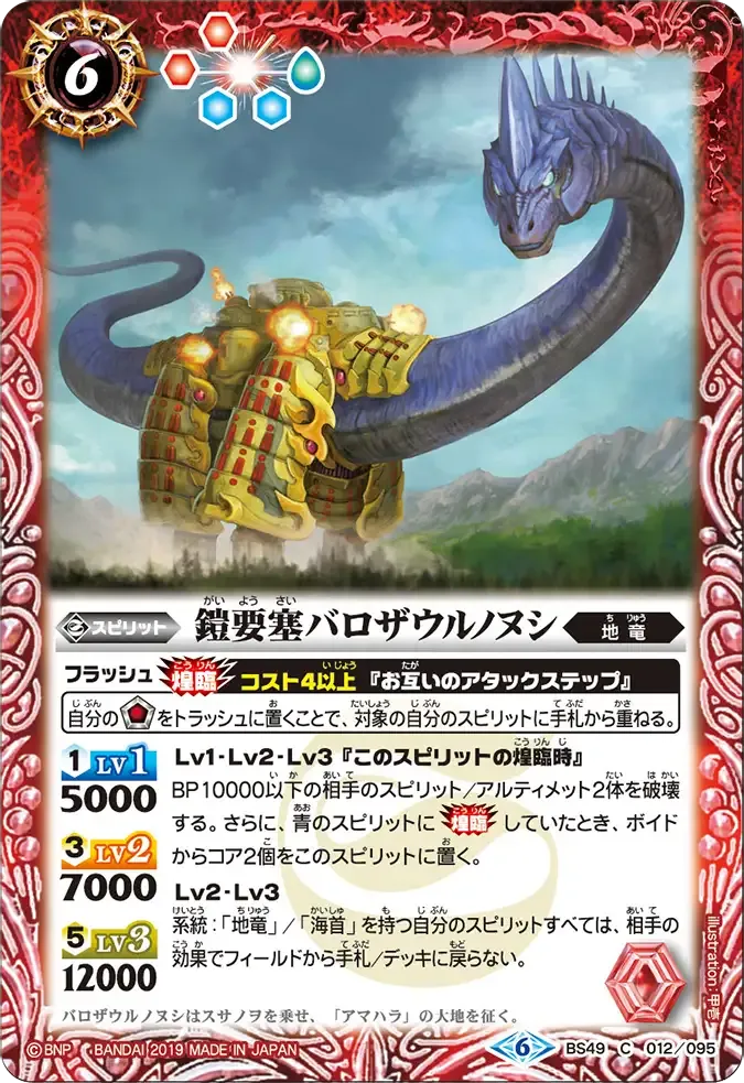 鎧要塞バロザウルノヌシ