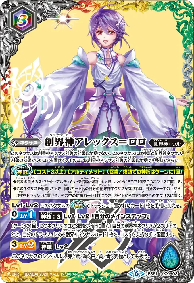 創界神アレックス＝ロロ