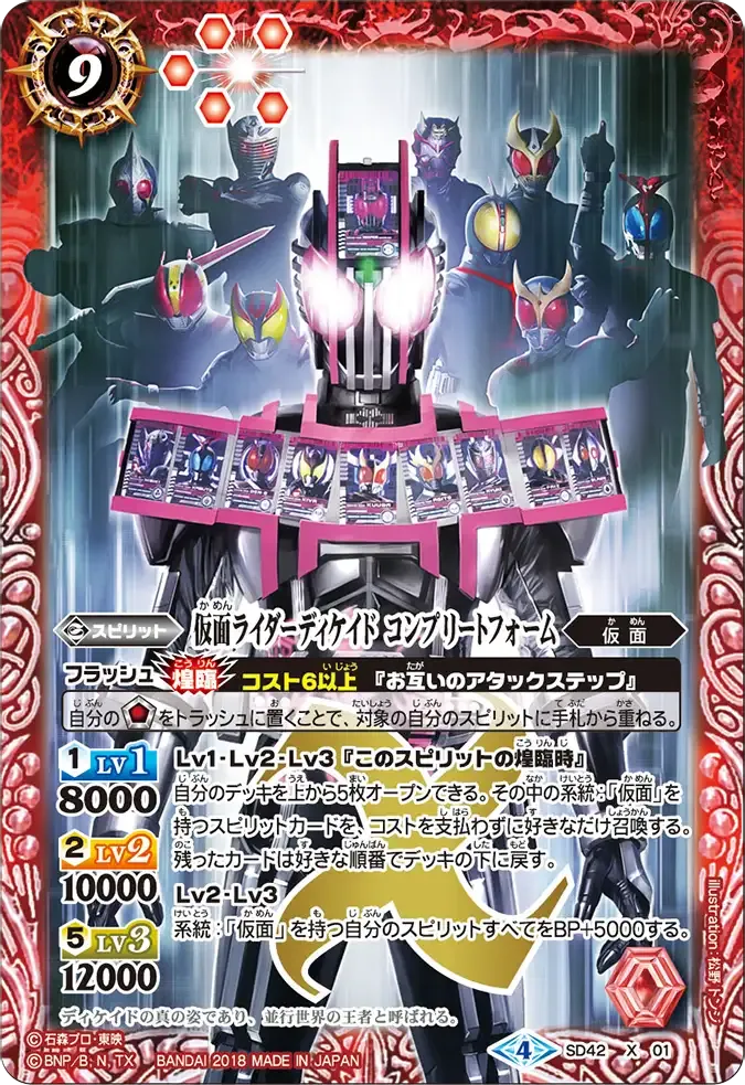 仮面ライダーディケイド コンプリートフォーム