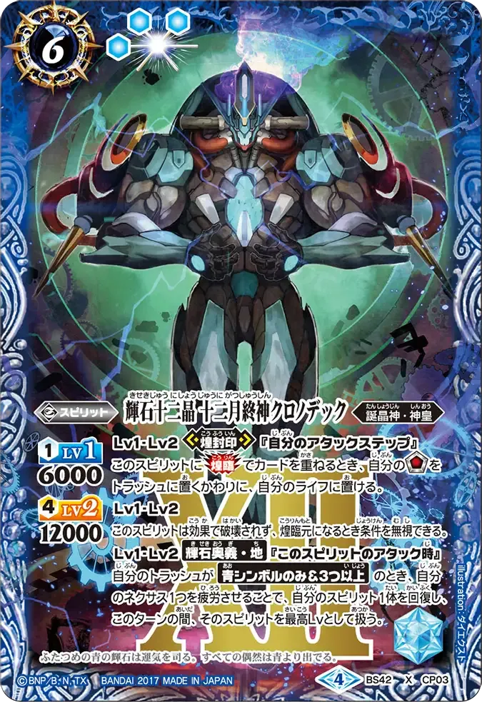 輝石十二晶 十二月終神クロノデック