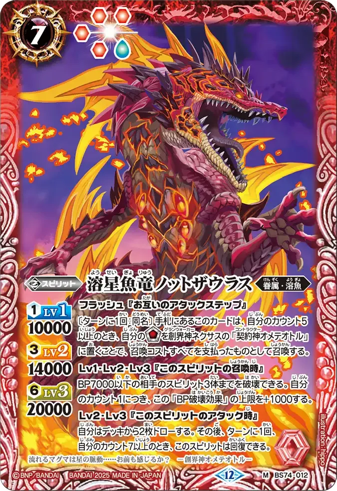 溶星魚竜ノットザウラス