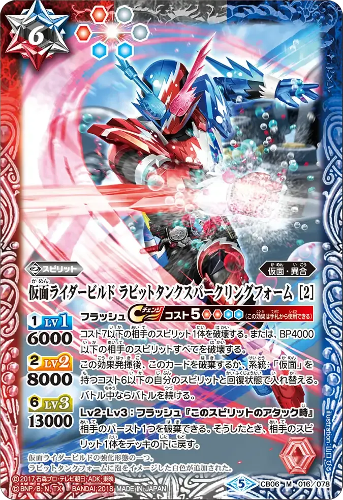 仮面ライダービルド ラビットタンクスパークリングフォーム [2]