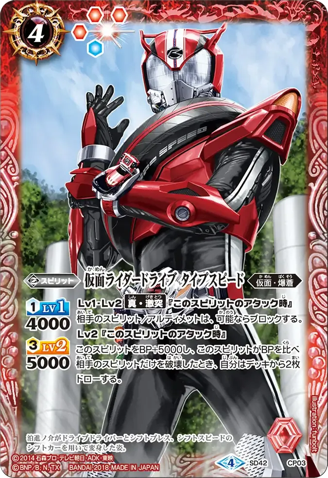 仮面ライダードライブ タイプスピード