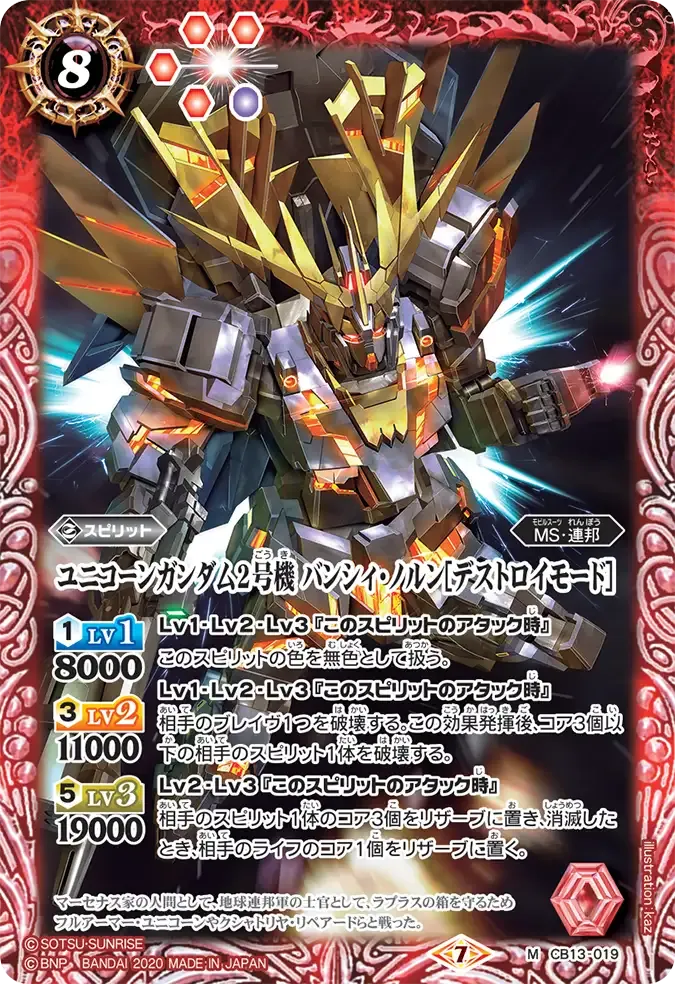 ユニコーンガンダム2号機 バンシィ・ノルン[デストロイモード]