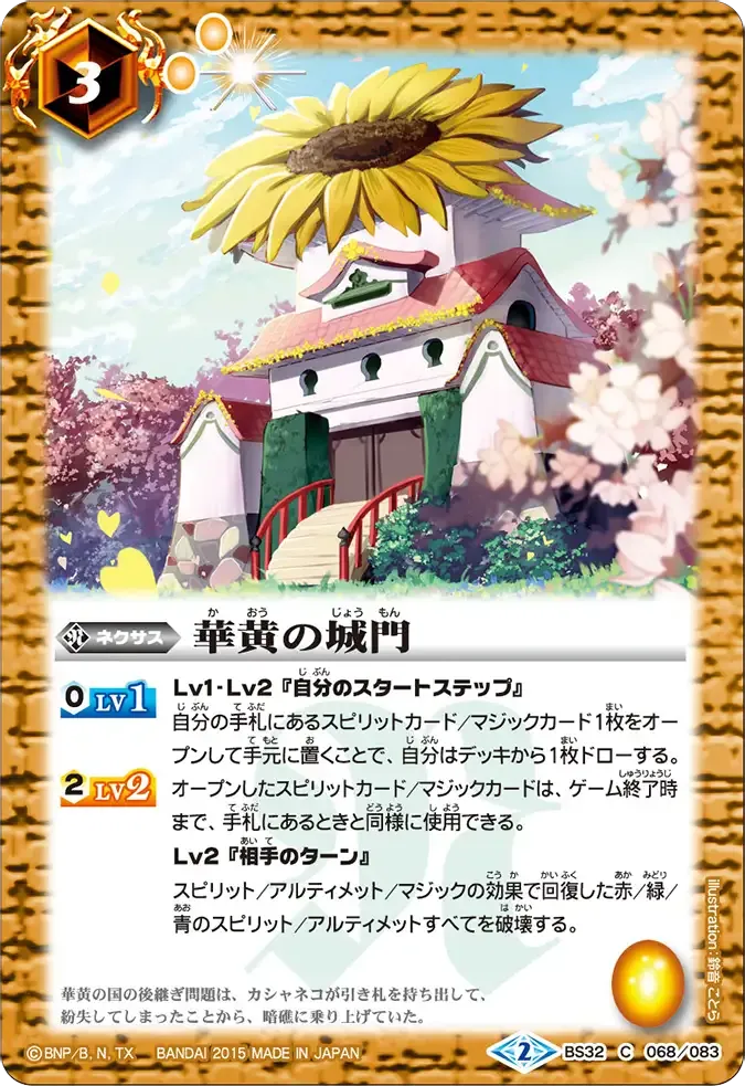 華黄の城門